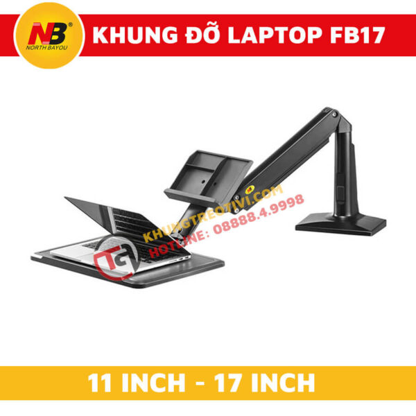 Khung Đỡ Laptop Nhập Khẩu NB-FB17-2