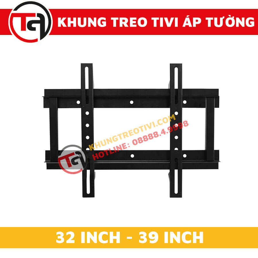 Bán Và Lắp Đặt Giá Treo Tivi Áp Tường 32 inch - Khung Treo TV Tâm Việt